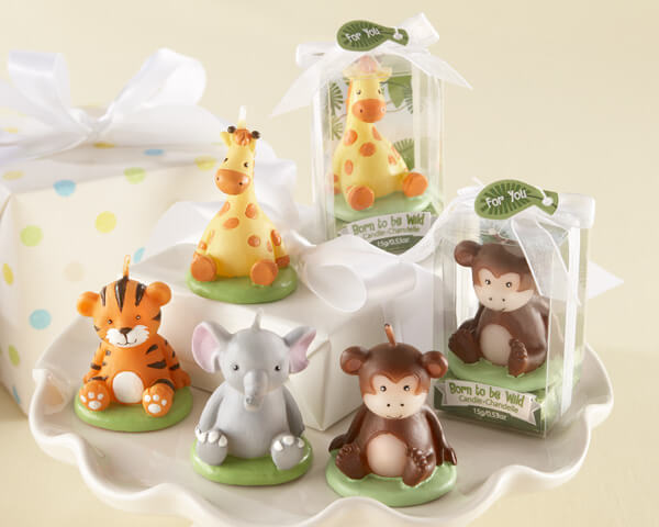 Animal Baby Shower Favors Ideas Cute Animal Candle