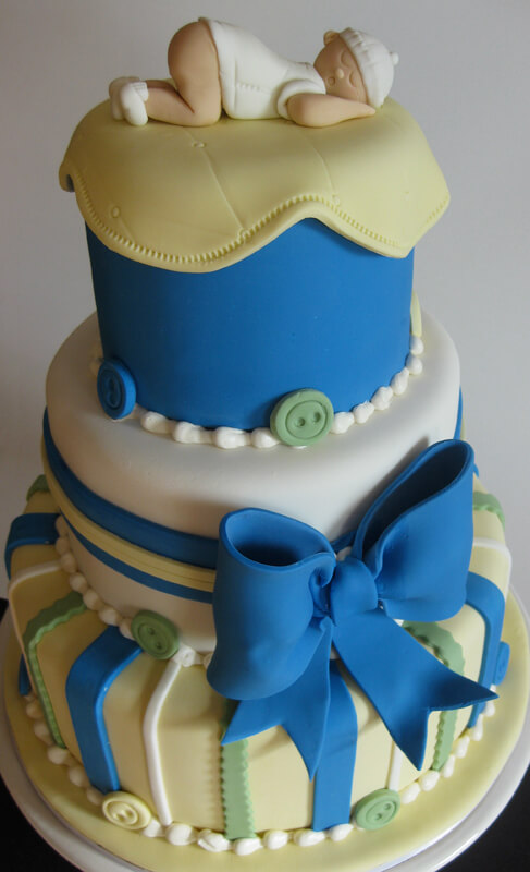 Baby Shower cake for boys Ane Gedde