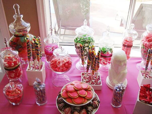 Candy Baby Shower Decoration Ideas · Baby Care Answers