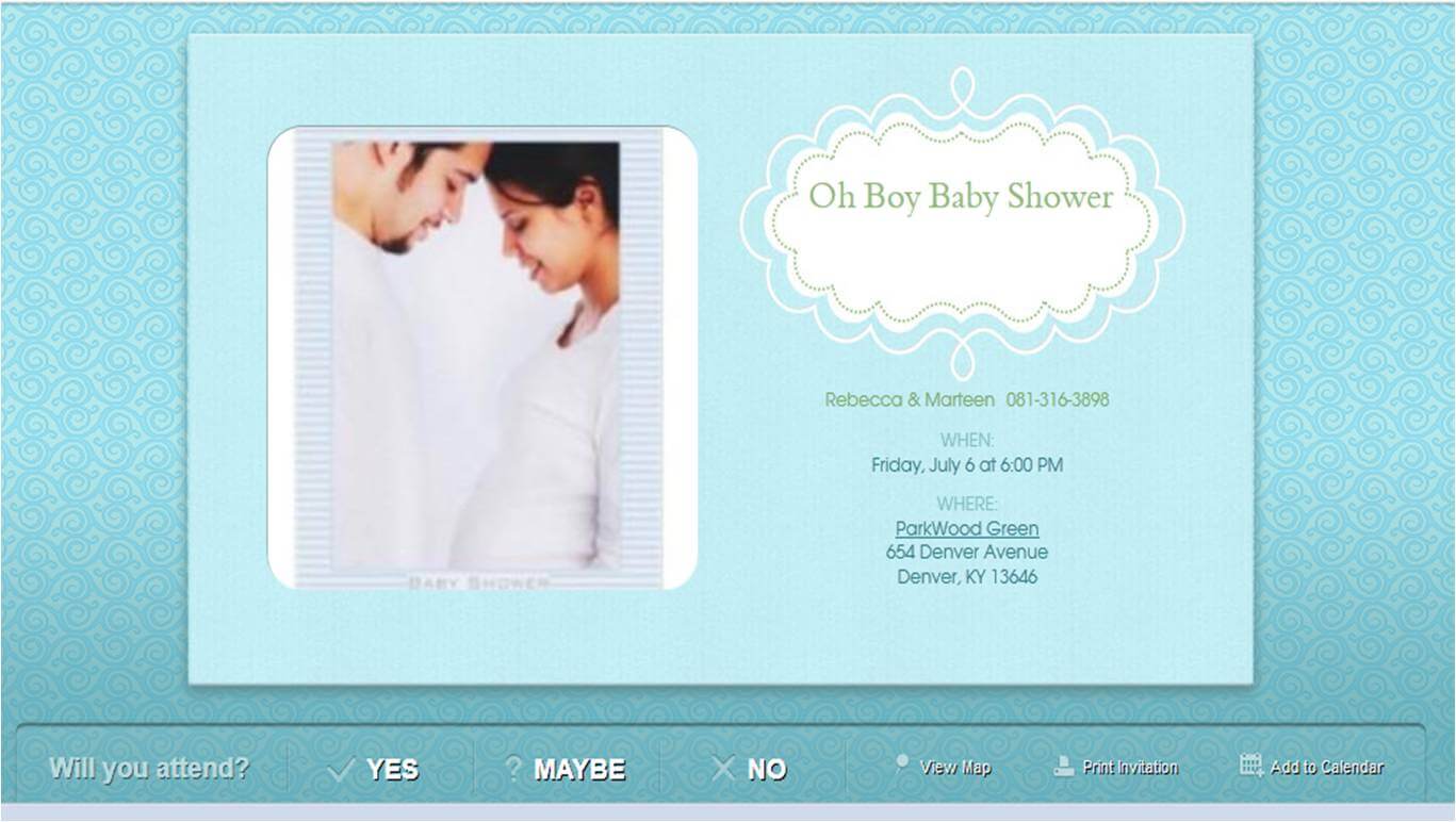 Online Baby Shower Invitations · Baby Care Answers