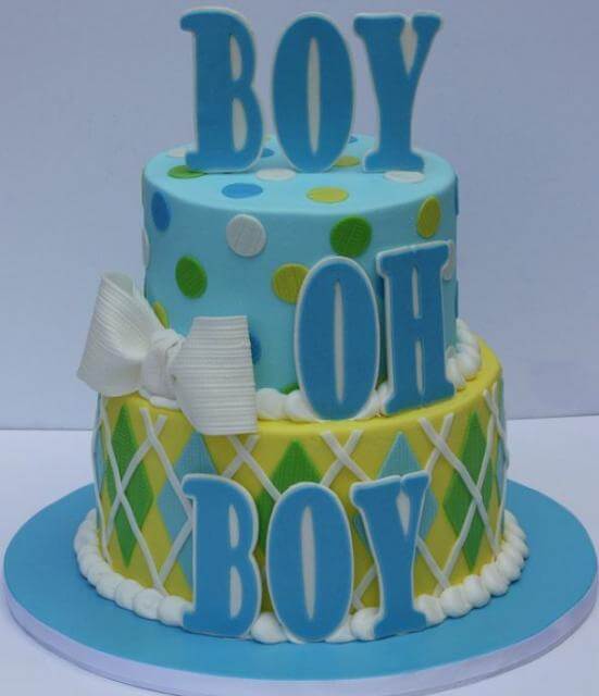 Baby Shower Cakes for Boys · Baby Care Answers