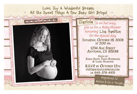 Customized Baby Shower Invitations · Baby Care Answers