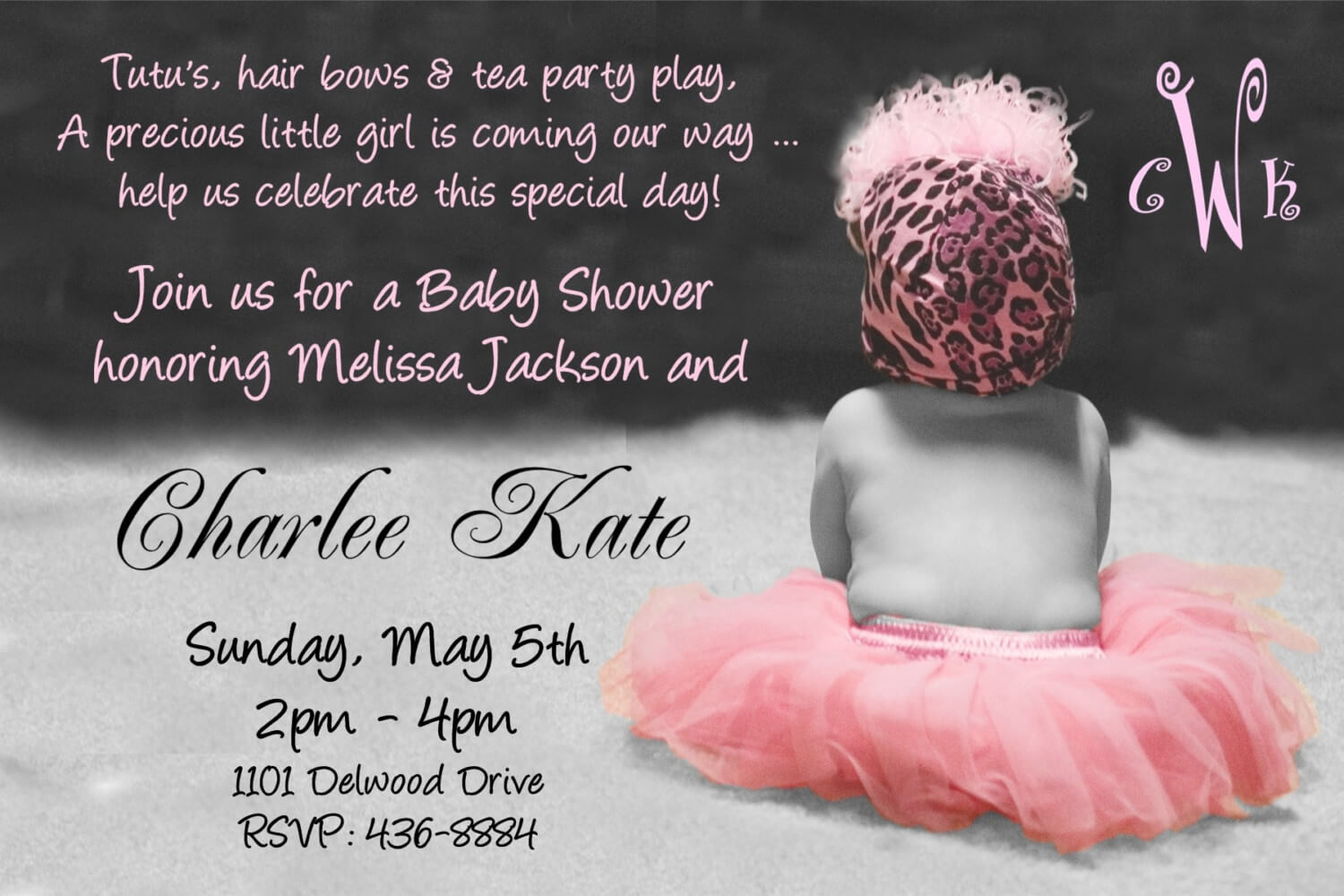 Baby Shower Invitations for a Girl