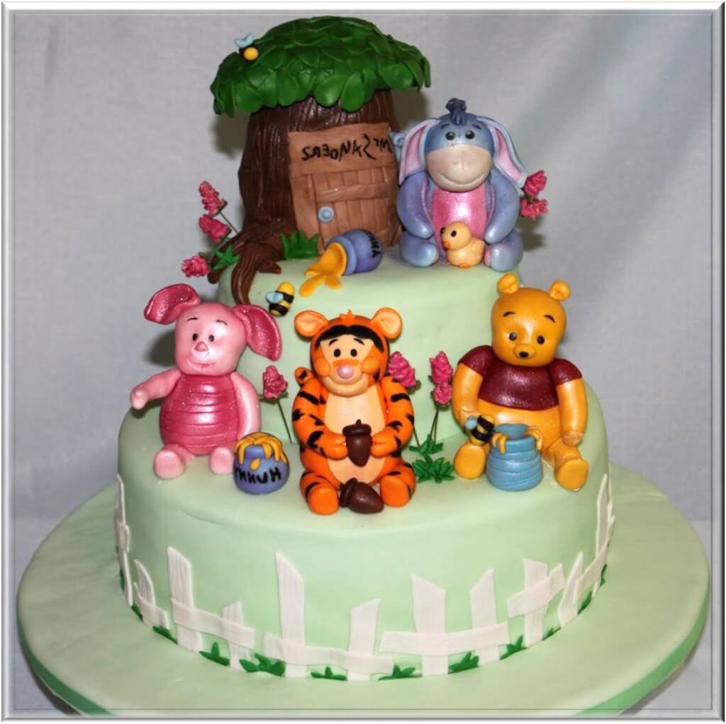 Pics of Baby Shower Cakes Baby Shower pooh Cake