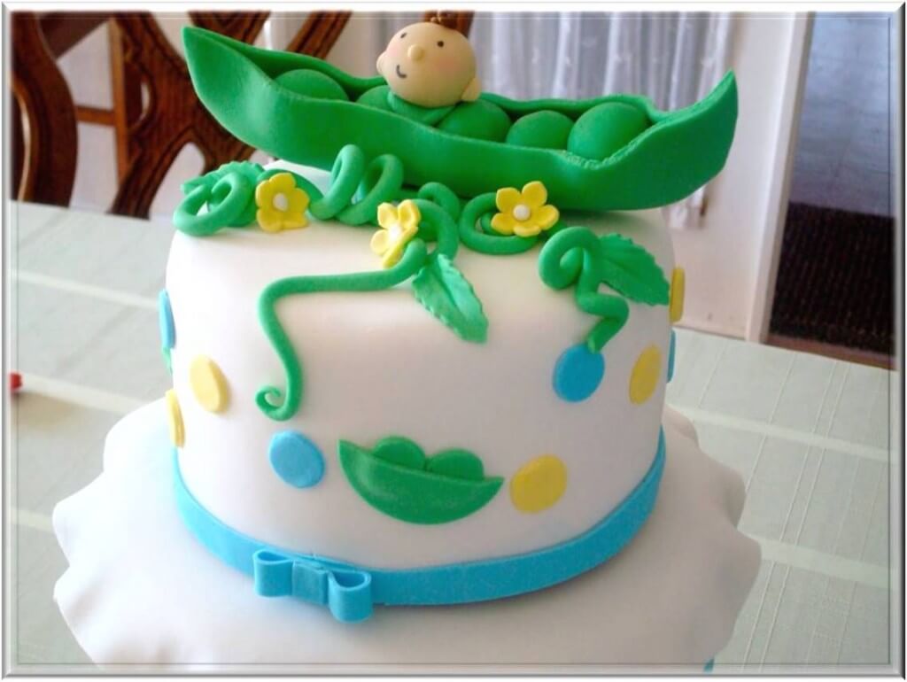 Pics of Baby Shower Cakes Pea in the Pod