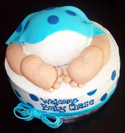 Baby Shower Cake Ideas for Baby Boy with Blue Theme · Baby Care 